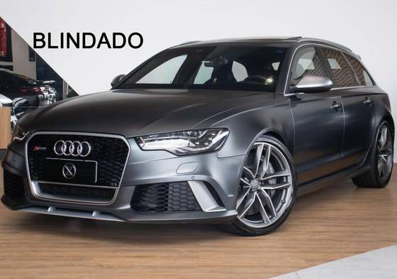 AUDI RS6 4.0 AVANT V8 32V BI-TURBO GASOLINA 4P TIPTRONIC